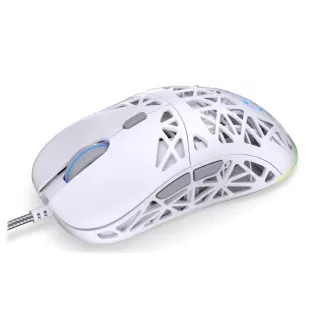 Endorfy Gaming egér LIV Onyx White, vezetékes, ARGB, fehér