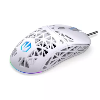 Endorfy Gaming egér LIV Onyx White, vezetékes, ARGB, fehér