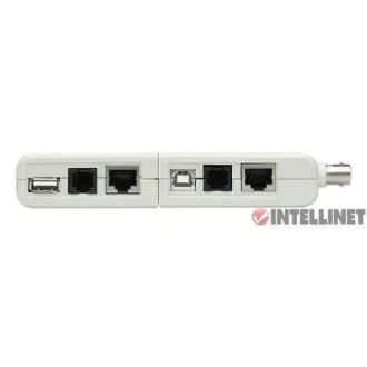 Intellinet kábeltesztelő, 4 az 1-ben, RJ11, RJ45, USB és BNC