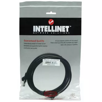 Intellinet Patch kábel Cat5e UTP 2m fekete, kb.