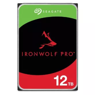 SEAGATE HDD 12TB IRONWOLF PRO (NAS), 3,5