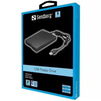 Sandberg külső USB floppy meghajtó 3,5"