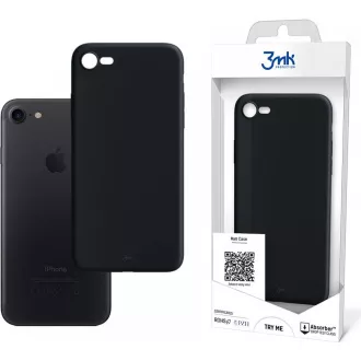 3mk Védőborítás matt tok Apple iPhone 7 / 8 / SE (2020/2022) fekete