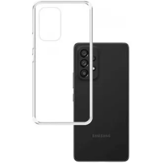 3mk védőburkolat átlátszó tok a Samsung Galaxy A53 5G (SM-A536) számára, átlátszó