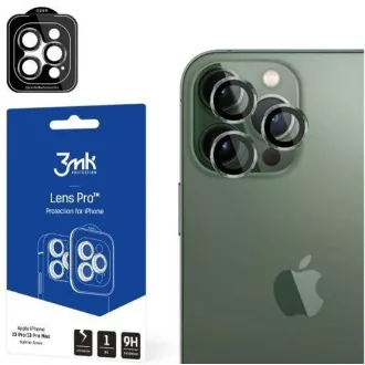 3mk lencsevédő Pro az Apple iPhone 13 Pro / iPhone 13 Pro Max készülékhez, zöld