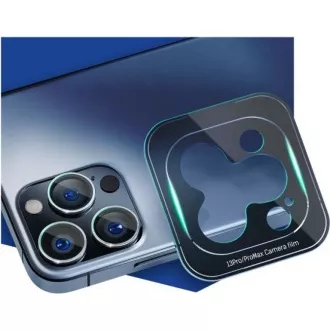 3mk lencsevédő Pro az Apple iPhone 13 Pro / iPhone 13 Pro Max készülékhez, zöld