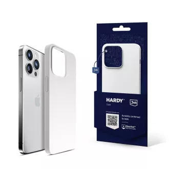 3mk védőburkolat HARDY szilikon mágnestok Apple iPhone 13 Pro készülékhez, fehér