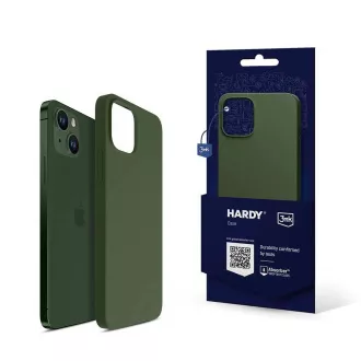 3mk Hardy szilikon mágnestok Apple iPhone 13 készülékhez, alpesi zöld 3mk Hardy szilikon mágnestok Apple iPhone 13 készülékhez, alpesi zöld