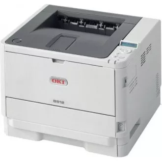 Oki B512dn A4 45 oldal 1200x1200 dpi, PCL, PS3, USB 2.0, LAN