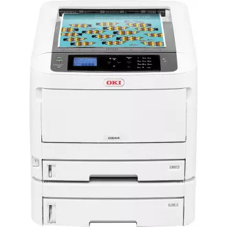 Oki C844dnw, LED, A3, 36/36 ppm, 1200x1200 dpi, duplex, USB 2.0, Ethernet