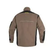 Blúz CXS STRETCH, férfi, bézs-fekete, 52-es méret