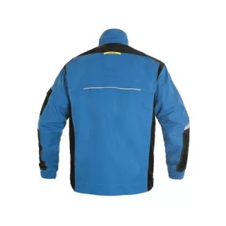 CXS STRETCH blúz, 170-176cm, férfi, közepes kék-fekete, 60-as méret