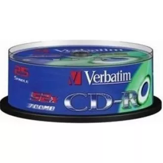 VERBATIM CD-R (50 csomagos) Orsó / Extra védelem / DL / 52x / 700 MB