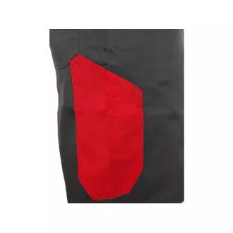 CXS PHOENIX CEFEUS nadrág, szürke-piros, 46-os méret