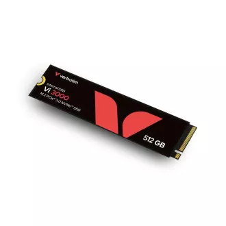VERBATIM SSD Vi3000 Belső PCIe NVMe M.2 SSD 512 GB, W 2500/ R 3300 MB/s
