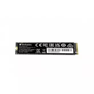 VERBATIM SSD Vi5000 Belső PCIe NVMe M.2 SSD 512 GB, W2500/ R 5000 MB/s