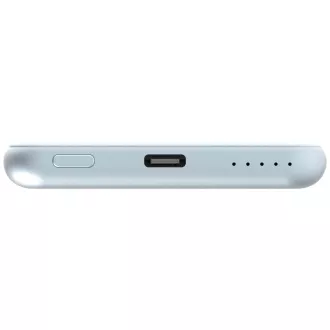 VERBATIM Powerbank Charge 'n' Go, mágneses, 5000 mAh, USB-C, kék