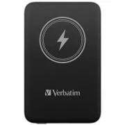 VERBATIM Powerbank Charge 'n' Go, mágneses, 10000 mAh, USB-C, Fekete