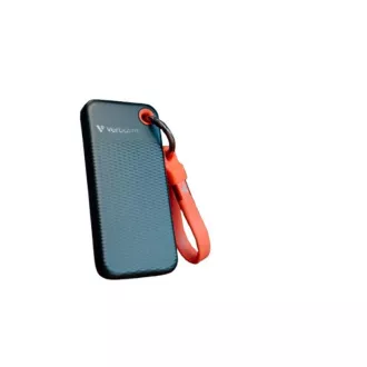 VERBATIM külső SSD 1TB Pocket USB3.2 Gen 2, fekete/piros