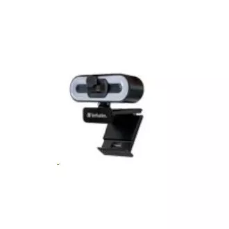 VERBATIM WebCam AWC-02 Full HD 1080p autofókusz, mikrofon, fény