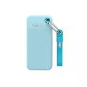 VERBATIM Külső SSD 1TB Pocket SSD, USB-C, kék