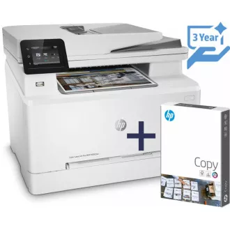 HP Color LaserJet Pro MFP M282nw (A4, 21/21 oldal/perc, USB 2.0, Ethernet, Wi-Fi, nyomtatás/szkennelés/másolás, ADF)