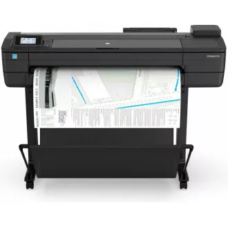 HP DesignJet T730 36 hüvelykes nyomtató (A0+, USB 2.0, Ethernet, Wi-Fi)