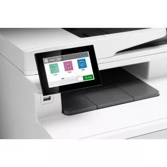 HP Color LaserJet Enterprise MFP M480f (A4, 27 oldal/perc, USB 2.0, Ethernet, nyomtatás, szkennelés, másolás, fax, kétoldalas)