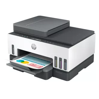 HP All-in-One Ink Smart Tank 750 (A4, 15/9 oldal/perc, USB, Wi-Fi, nyomtatás, szkennelés, másolás, ADF)