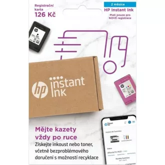 HP InstantInk előre fizetett kártya I HP InstantInk előre fizetett kártya I