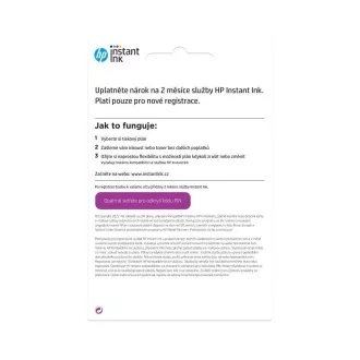 HP InstantInk előre fizetett kártya I HP InstantInk előre fizetett kártya I
