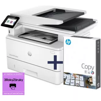 HP LaserJet Pro MFP 4102dw (40 oldal/perc, A4, USB, Ethernet, Wi-Fi, PRINT, SCAN, COPY, DADF, duplex)