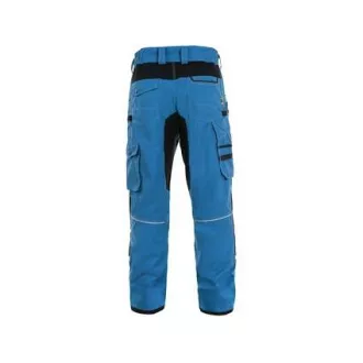 CXS STRETCH nadrág, 170-176cm, férfi, közepes kék-fekete, 60-as méret