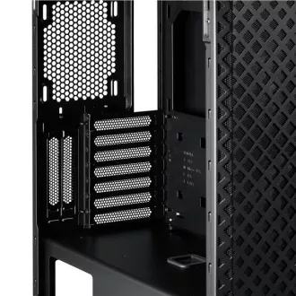 ADATA XPG ház DEFENDER PRO Mid-Tower, tápegység nélkül, 3x 120mm ARGB ventilátor, Fekete