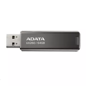 ADATA Flash Disk 32GB UV260, USB 2.0, fém, fekete ADATA Flash Disk 32GB UV260, USB 2.0, fém, fekete