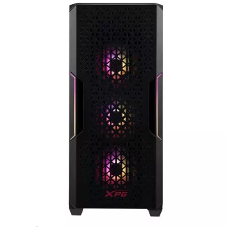 ADATA XPG tok STARKER AIR Mid-Tower, tápegység nélkül, 1x 120mm   1x 120mm ARGB, Fekete