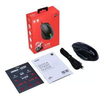 ADATA XPG játékegér ALPHA, USB-C, RGB