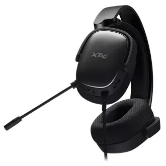 ADATA XPG játék headset PRECOG S, vezetékes 3,5 mm-es jack csatlakozó, fekete