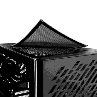 ADATA XPG tok VALOR AIR Mid-Tower, tápegység nélkül, 4x 120mm-es ventilátor, Fekete