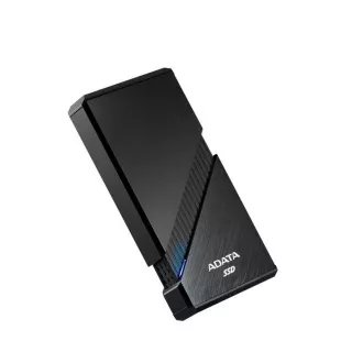 ADATA külső SSD 2TB SE920, USB 4 Type-C, R:3800/W:3700MB/s, fekete