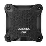 ADATA külső SSD 2TB SD620, USB Micro-B, USB 3.2 Gen 2, R:520/W:460MB/s, fekete