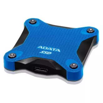 ADATA külső SSD 512GB SD620, USB Micro-B, USB 3.2 Gen 2, R:520/W:460MB/s, kék