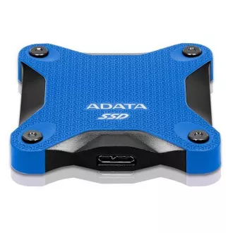 ADATA külső SSD 512GB SD620, USB Micro-B, USB 3.2 Gen 2, R:520/W:460MB/s, kék