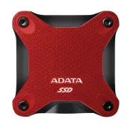 ADATA külső SSD 1TB SD620, USB Micro-B, USB 3.2 Gen 2, R:520/W:460MB/s, piros színű