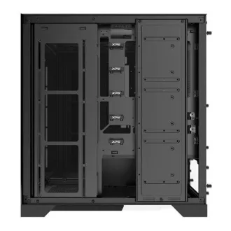 ADATA XPG tok INVADER X Mid-Tower, tápegység nélkül, ventilátorok nélkül, Fekete