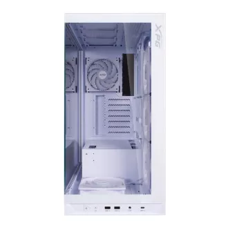 ADATA XPG tok INVADER X BTF Mid-Tower, tápegység nélkül, 5x 120mm-es ventilátor, fehér
