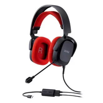 ADATA XPG Gaming Headset PRECOG STUDIO, vezetékes, 4,4 mm-es csatlakozó, USB, USB-C, Fekete