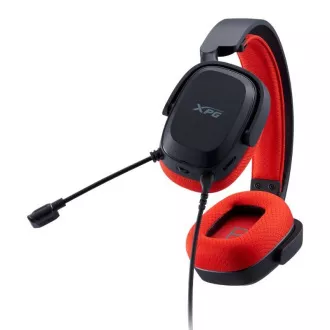 ADATA XPG Gaming Headset PRECOG STUDIO, vezetékes, 4,4 mm-es csatlakozó, USB, USB-C, Fekete
