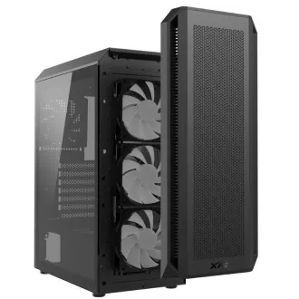 ADATA XPG tok VALOR AIR PLUS Mid-Tower, tápegység nélkül, 4x 120mm-es ventilátor, Fekete ADATA XPG tok VALOR AIR PLUS Mid-Tower, tápegység nélkül, 4x 120mm-es ventilátor, Fekete