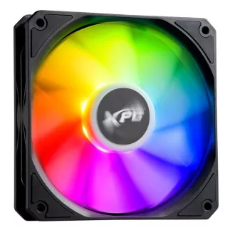ADATA XPG Fan VENTO R, Inverted, 120mm, ARGB, PWM, fekete